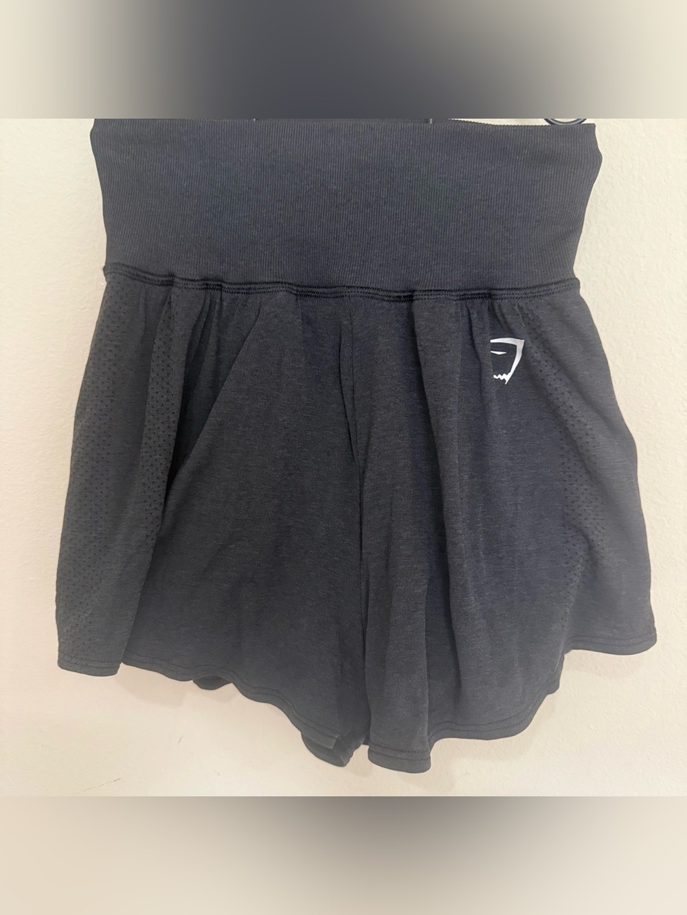 Gymshark Black Vital 2 in 1 Athletic Short Size Small